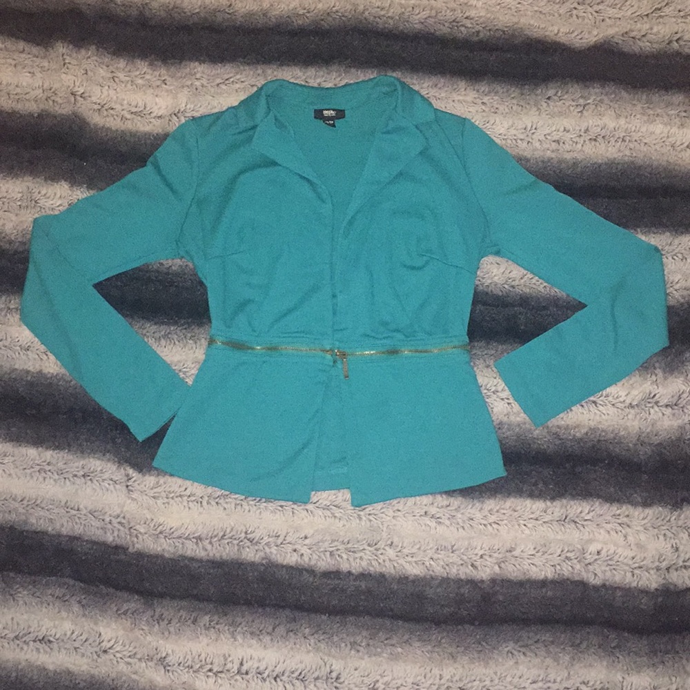Teal Blazer